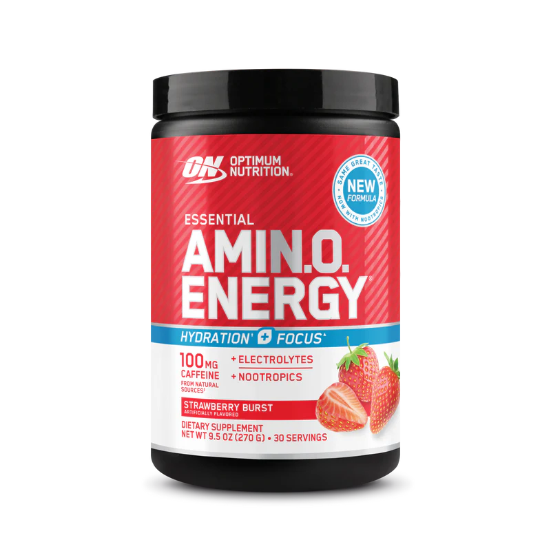 Amino Energy Hydration + Focus — Strawberry Burst